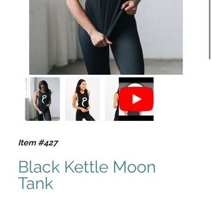 Zyia Black Kettle Moon Tank